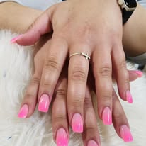 Lima Nails & Spa nail art result