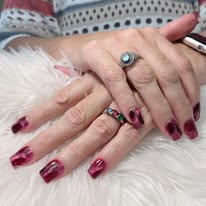 Lima Nails & Spa nail art result