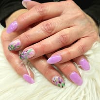 Lima Nails & Spa nail art result