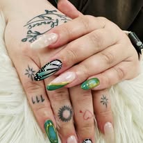 Lima Nails & Spa nail art result