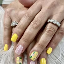 Lima Nails & Spa nail art result