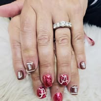 Lima Nails & Spa nail art result